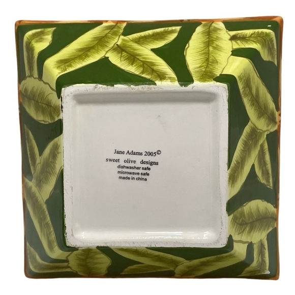 Bowl Set Sweet Olive Designs Jane Adams Tropical Floral
3-Pcs 6” Square Bowl Set - Picture 7 of 10